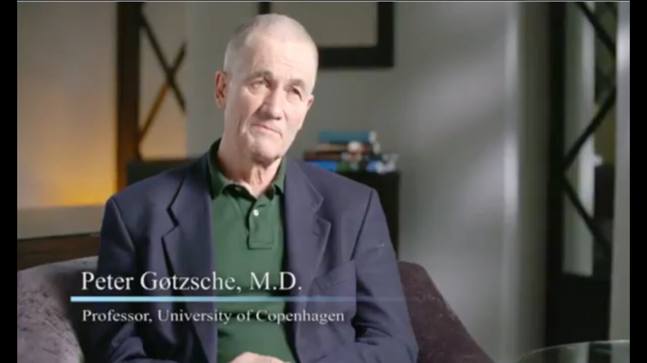 Prof.Peter Gøtzsche, M.D. explains big pharma clearly manipulates data for their own end