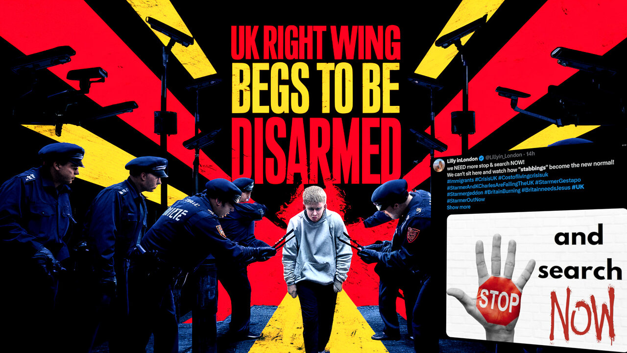 UK Right Wing Social Media Users Beg Government For More Clampdown & To Be Disarmed - Crazy!