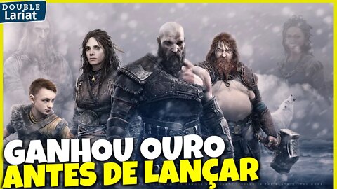 GOD OF WAR GANHOU OURO antes de ser lançado!