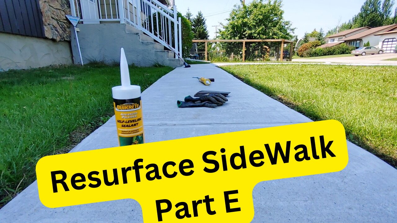 Resurface SideWalk - Part E