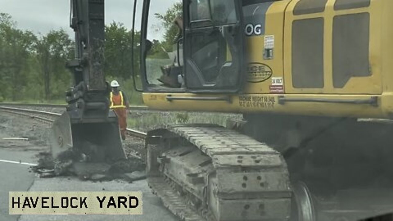 Highway 7 CP Nephton Sub crossing repair South Lane