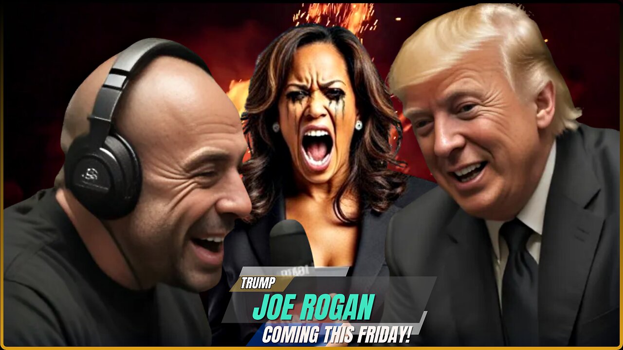 HERE WE GO 🇺🇸 Joe Rogan CONFIRMS Donald Trump Friday! The Left Is Having A MASSIVE Meltdown!