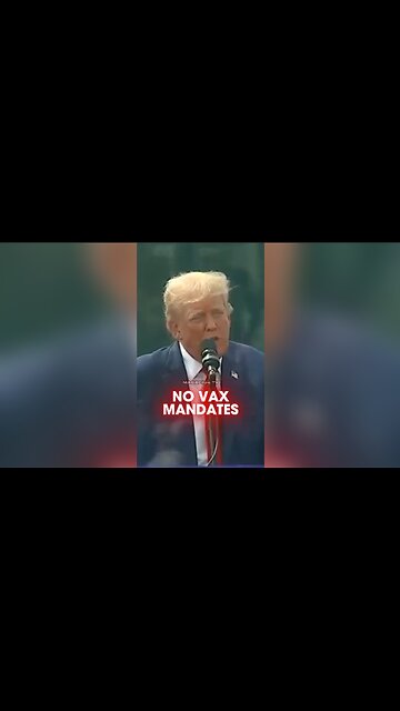 Trump: No One Should Be Fired For Refusing Vaccines - 8/25/24