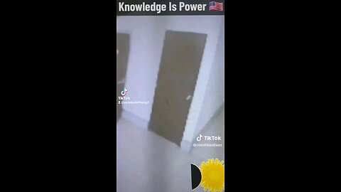 Black Shadow Movement By The Door