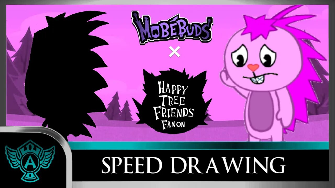 Speed Drawing: Happy Tree Friends Fanon - Bracie | Mobebuds Style