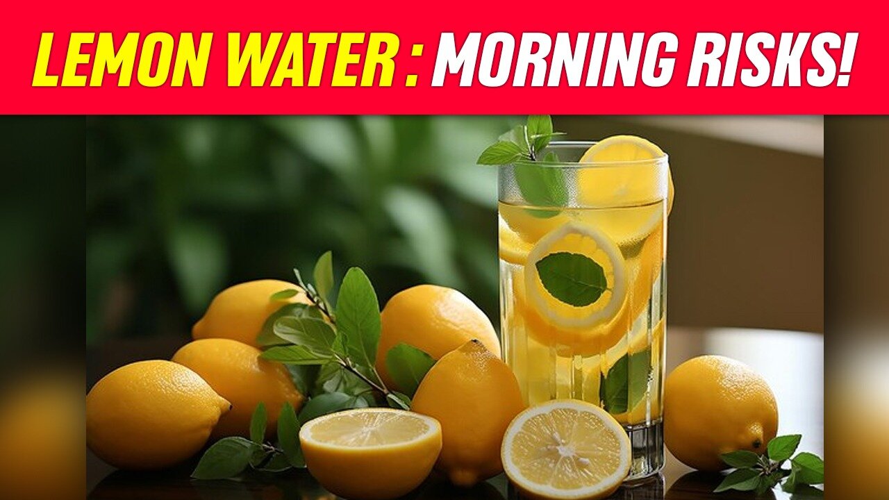 The Side Effects of Drinking Lemon Water Every Morning 😱 #lemonwater #LemonWaterRisk #healthtips