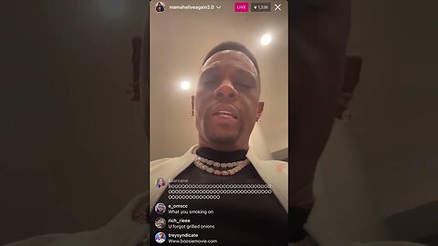 BOOSIE BADAZZ IG LIVE: Boosie Vibing In Car To Some 2 PAC & Order The Boosie Burger😂 (21-01-23)