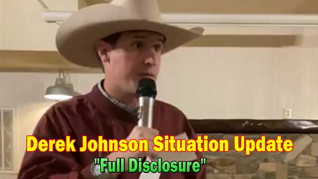 Derek Johnson Situation Update 10.13.24: "Full Disclosure"