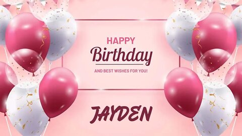 Happy Birthday to Jayden - Birthday Wish From Birthday Bash