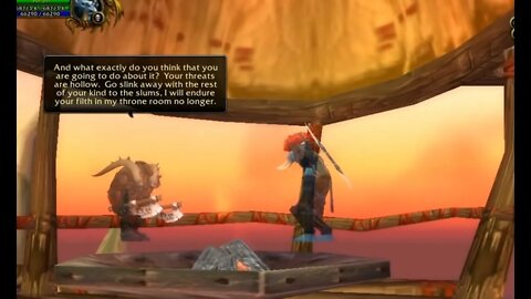 Vol'jin Threatens Garrosh
