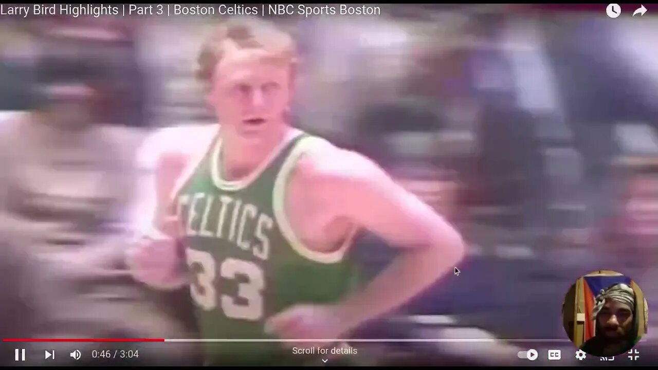 DIEHARD KOBE FAN REACTS TO LARRY BIRD HIGHLIGHTS !!!!!