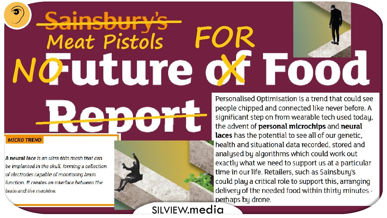 Sainsbury's "Future of Food" report is nuts!!! You have to see it to believe it