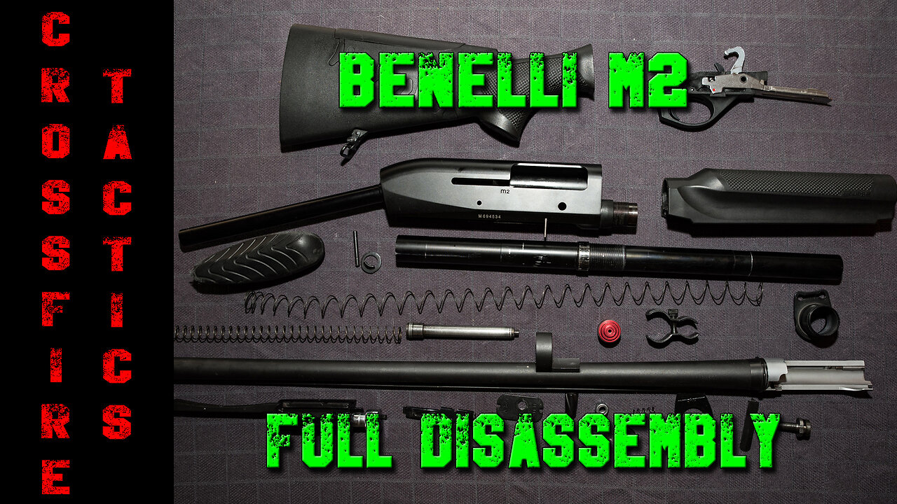 Benelli m2 - full disassembly and reassembly - "How to" Tutorial