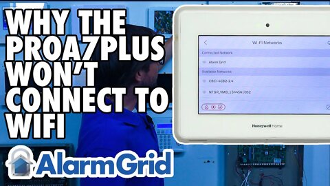 Honeywell Home PROA7PLUS: Resolve WIFI Connection Issues