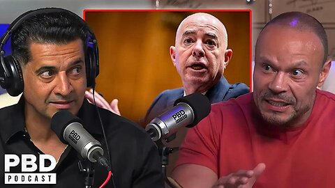 “Full of Sh*t” - Dan Bongino SLAMS Alejandro Mayorkas Over Biden Border LIES