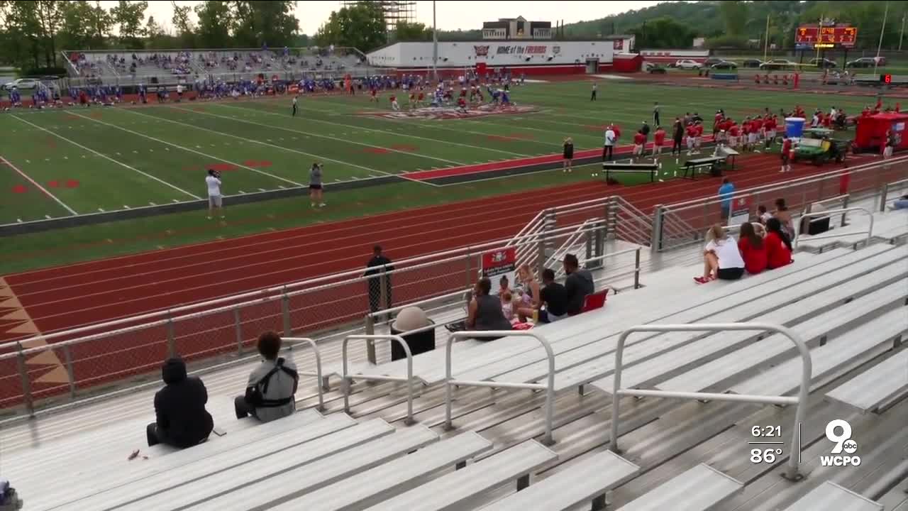 There is a different vibe to high school football this fall