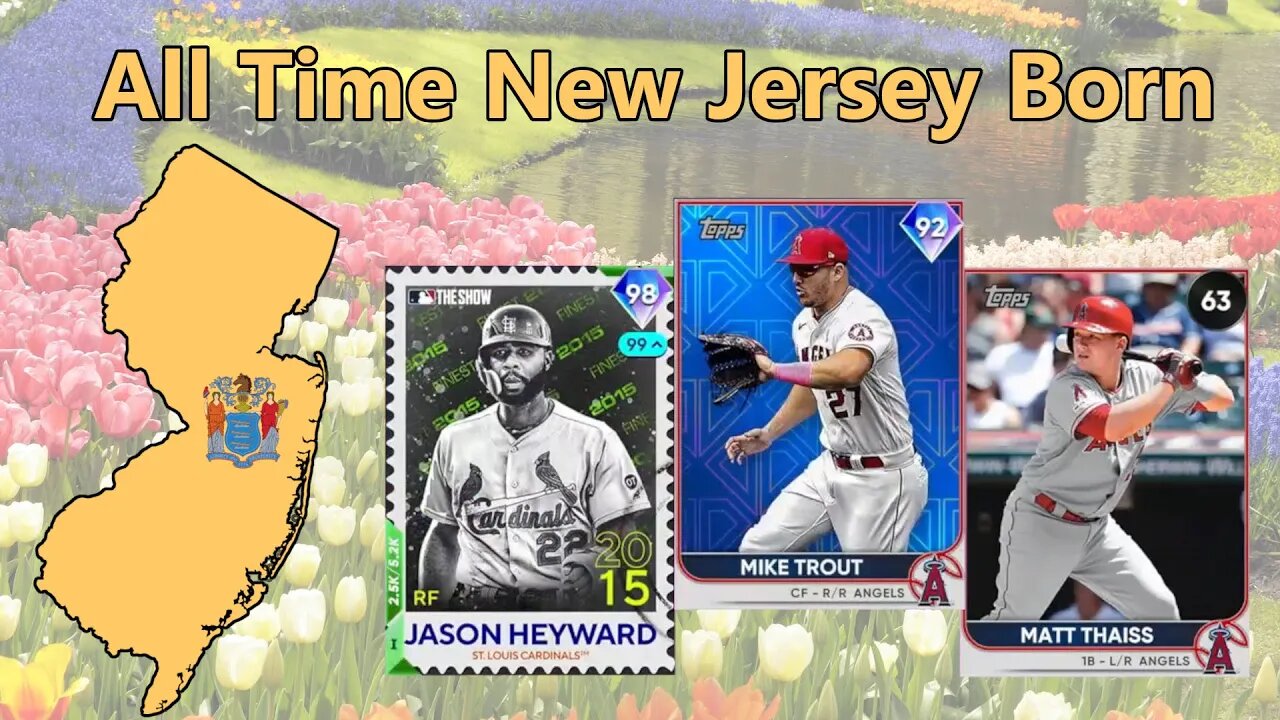 New Jersey Born Players: MLB The Show 22 Diamond Dynasty