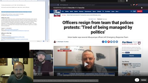 Police quitting because of people who don't even live in their areas. Tim Pool