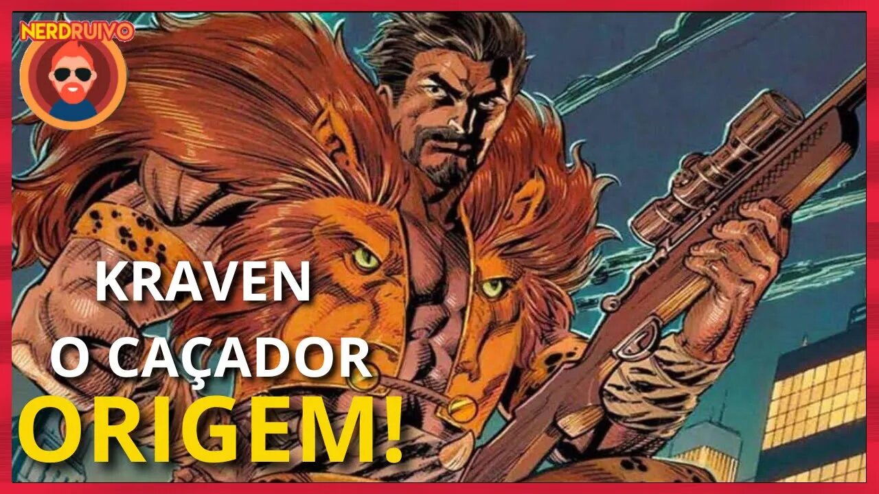 KRAVEN O CAÇADOR ORIGEM COMPLETA NOS QUADRINHOS!