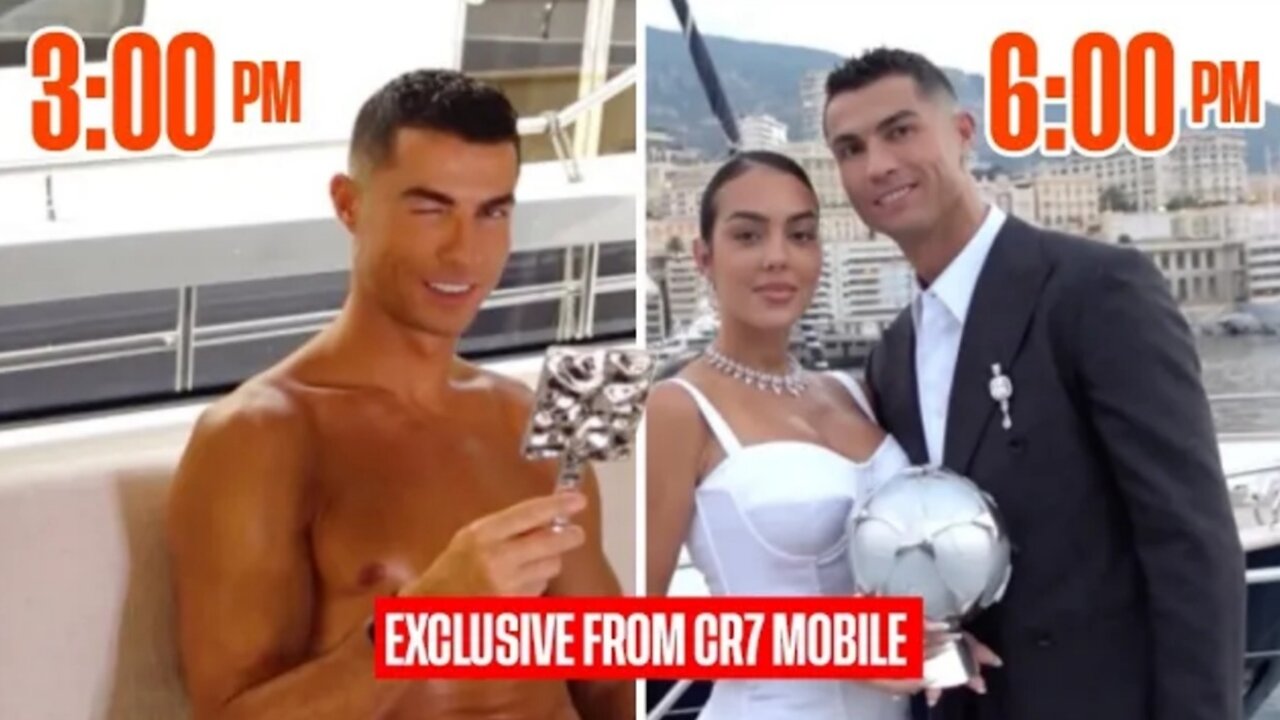 A day in the life of Cristiano Ronaldo (Champions League Award Edition)