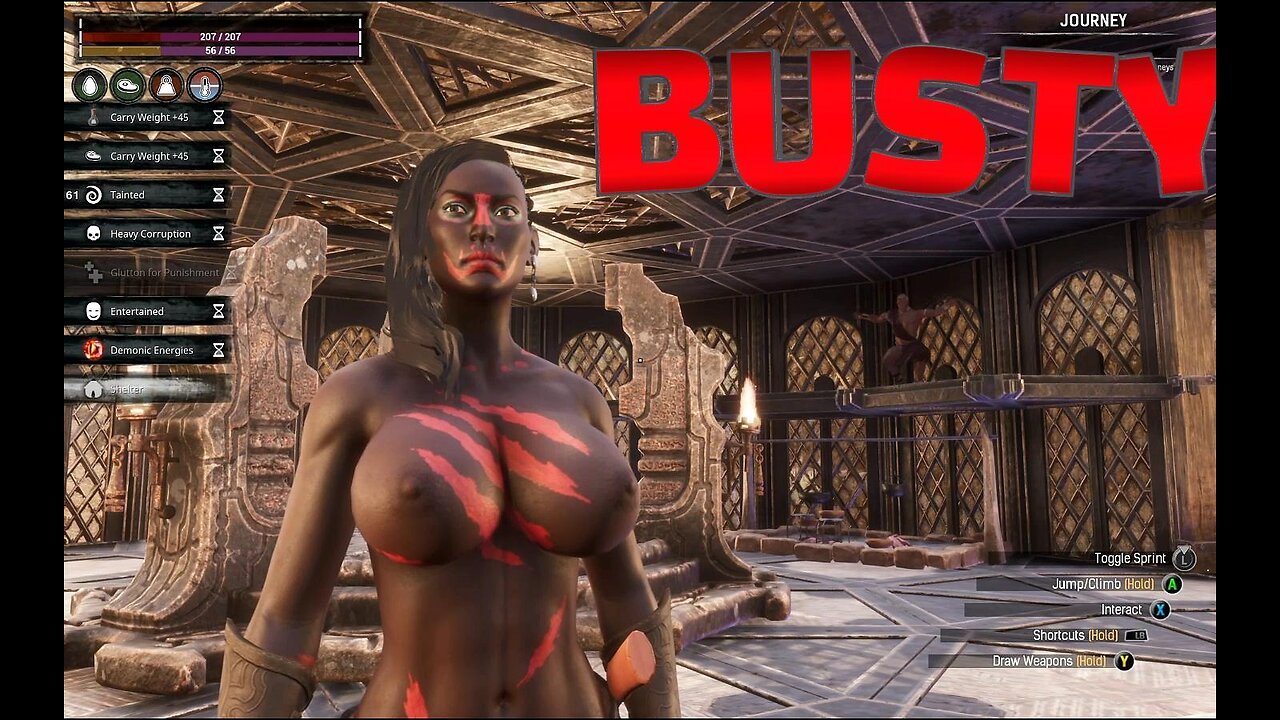 Conan Exiles farming priest YOG Busty Boobs #conanexiles