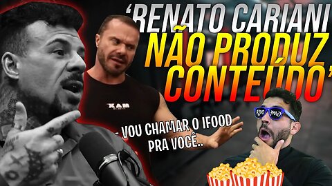 CARIANI NÃO TEM CONTEÚDO E APROVEITA HYPE DO FLOW E SÉRGIO SACANI