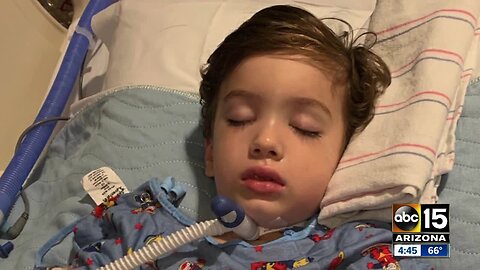 3-year-old Mesa boy goes into coma after suffering from the croup