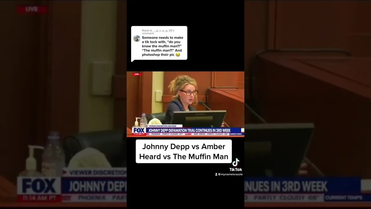 Johnny Depp Amber Heard Trial Live Muffin Man Shrek Mash Up Turd Mega Pint Captain Square Head