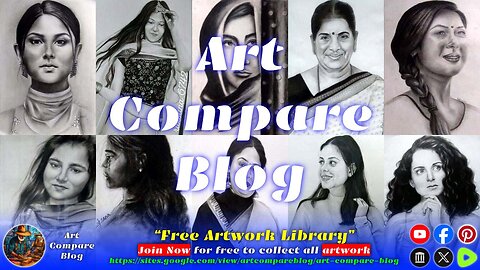 Ruksana Bano(2)(Art Compare Blog-Shorts) #artcompareblog #affiximage #affixcorporation