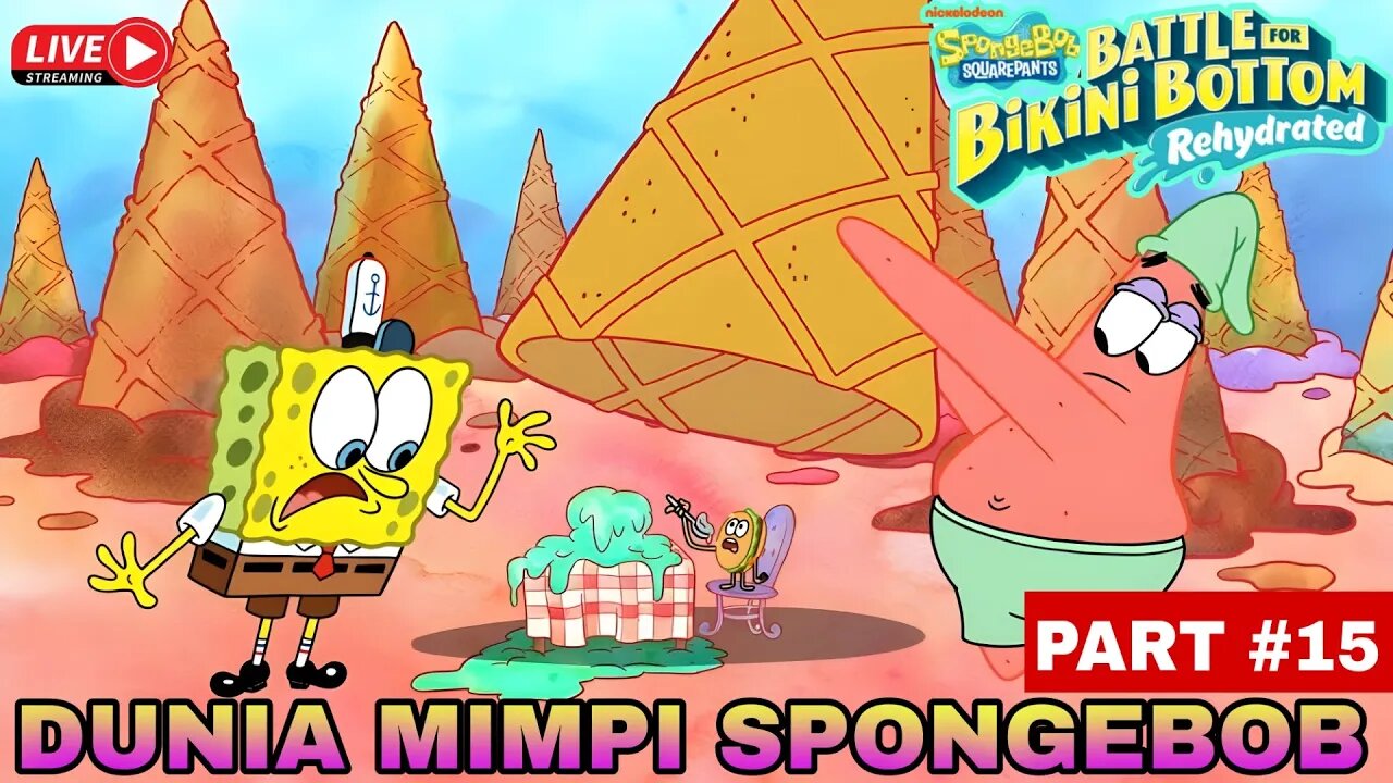 Petualangan Spongebob di dunia mimpi | Spongebob battle for bikini bottom