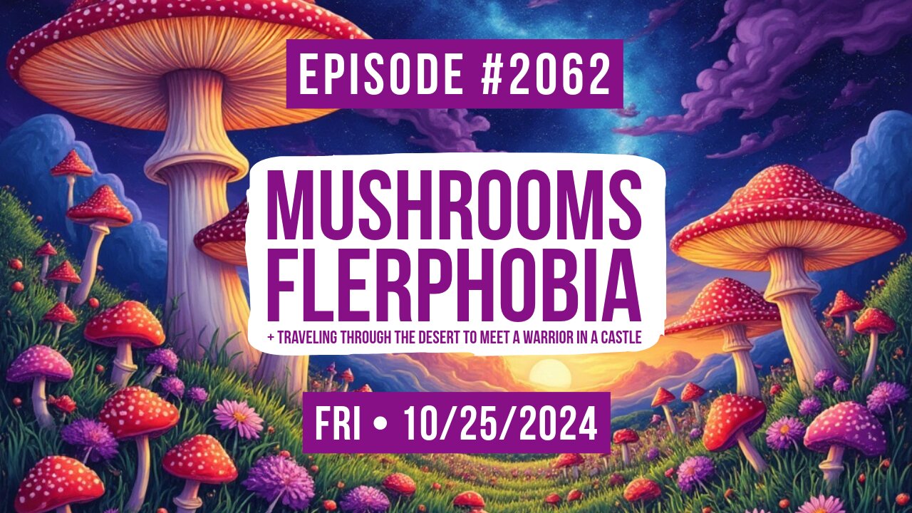 Owen Benjamin | #2062 Flerphobia, Mushrooms, Nate Dawg & Owen B + Traveling Through The Desert to Meet A Warrior In A Castle