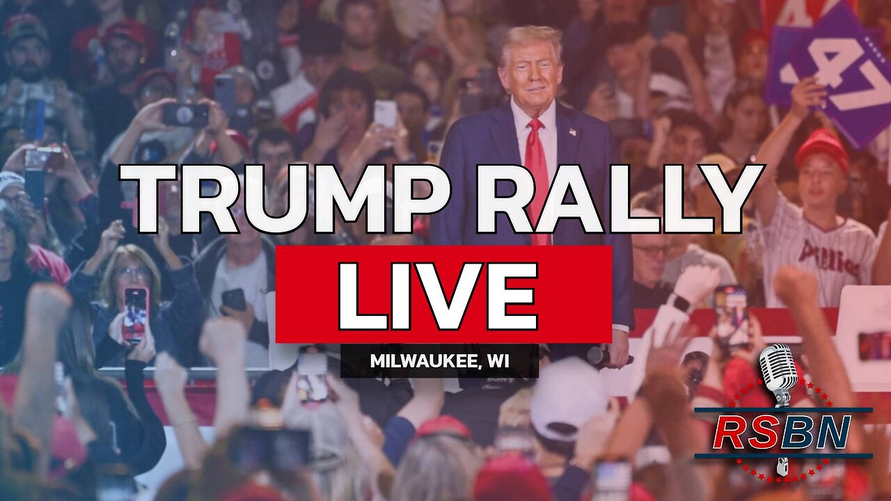 LIVE REPLAY: President Trump Holds a Rally in Milwaukee, WI - 11/1/24