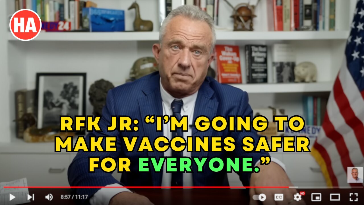 RFK JR: "I'M GOING TO MAKE VACCINES SAFER for EVERYONE!" 🤯