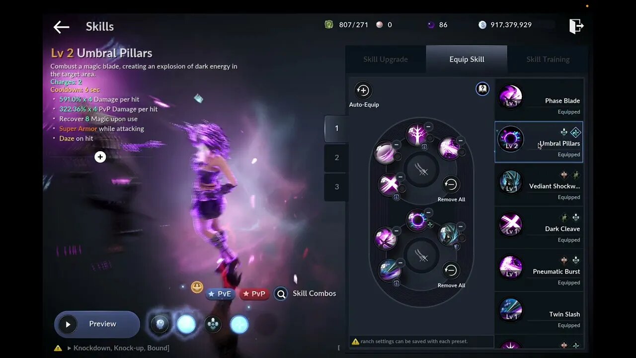 ENHANCE ALL SKILL ATTACK WONDERFULL AT BLACK DESERT ONLINE MOBILE