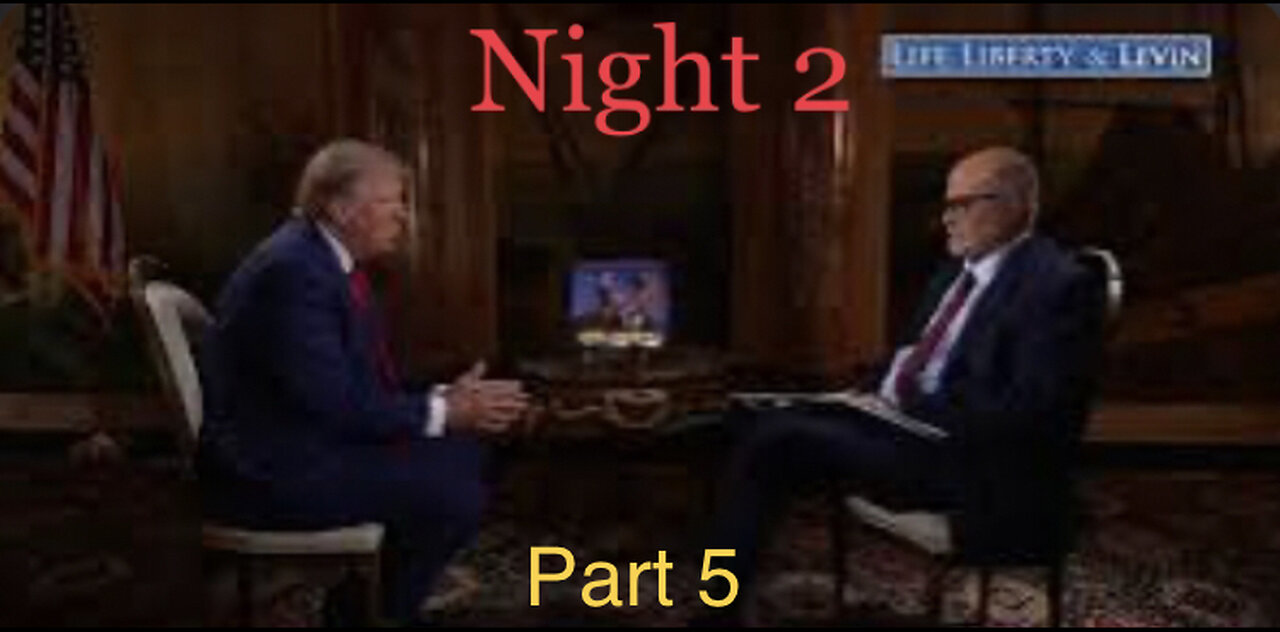 Mark Levin Interviews Trump [Night 2 Part 5]