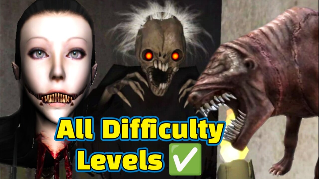 Eyes REMAKE - Triple Horror on ALL Difficulty Levels! Krasue, Charlie, Good Boy - Soul Eyes Demon