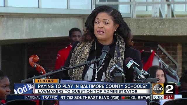 Paying to play in Baltimore County Schools?