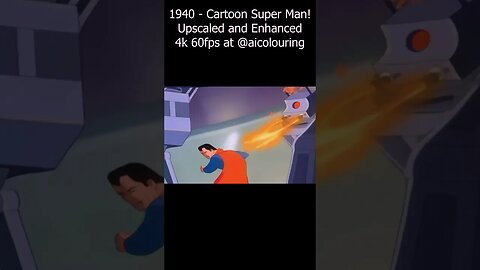 1940 Superman Cartoon Episode : THE Mechanical Monsters!