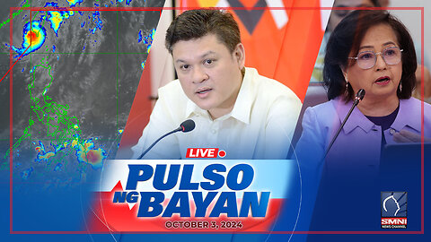 LIVE: Pulso ng Bayan with Admar Vilando at Jade Calabroso | October 3, 2024