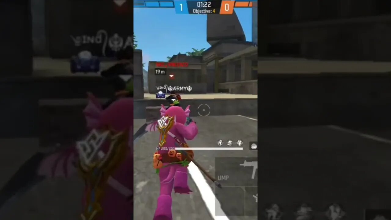 Age ja kar dekha teammate knocked hai. #shorts #firefild100