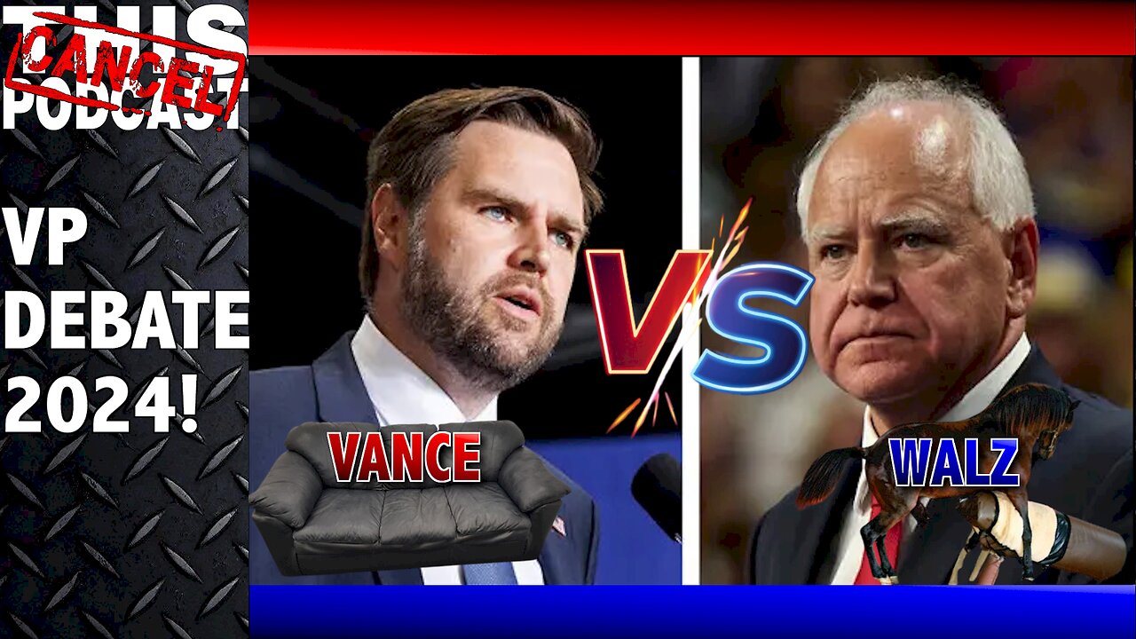 The 2024 Vice Presidential Debate: JD Vance versus Tim Walz: October 1, 2024!