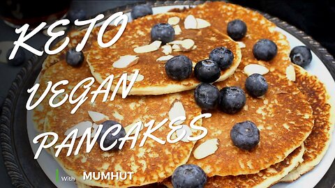 KETO Vegan Pancakes | KETO Recipes | Easy Recipes