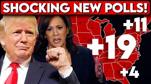 Trump DOMINATES Harris In Latest Polls | NEW 2024 Election Map