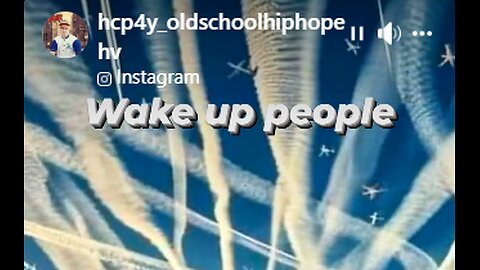 Chemtrails - Wake up people!