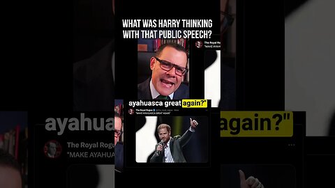 WHAT was Harry thinking with that Invictus speech?