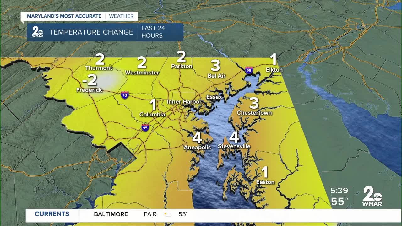 WMAR-2 News Weather Update