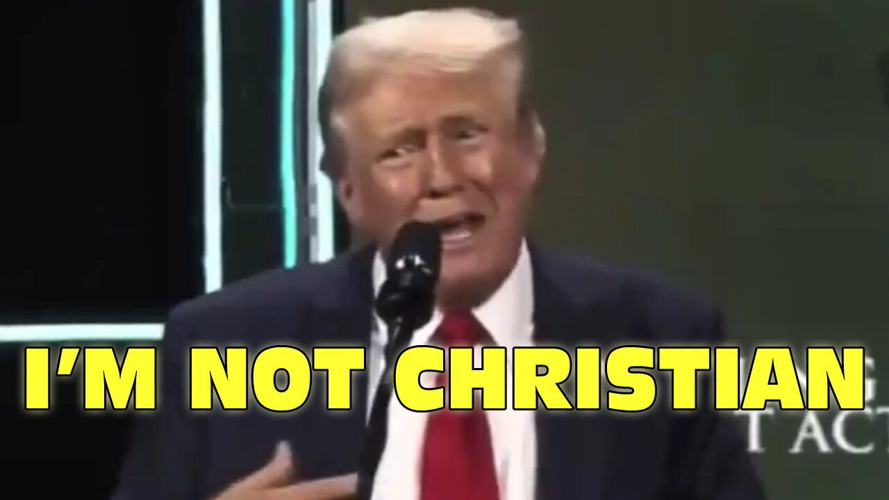 Trump NOT Christian Look! - (A Call for an Uprising)