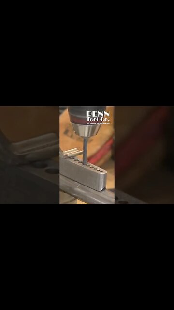 This allows you to drill or tap a hole straight every time