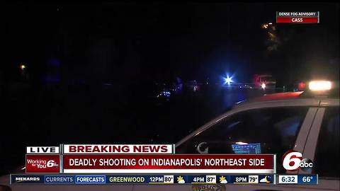 Man found shot dead on Indy's northeast side