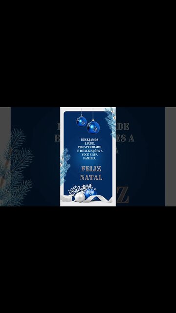 MENSAGEM DE NATAL DO CANAL.#shorts